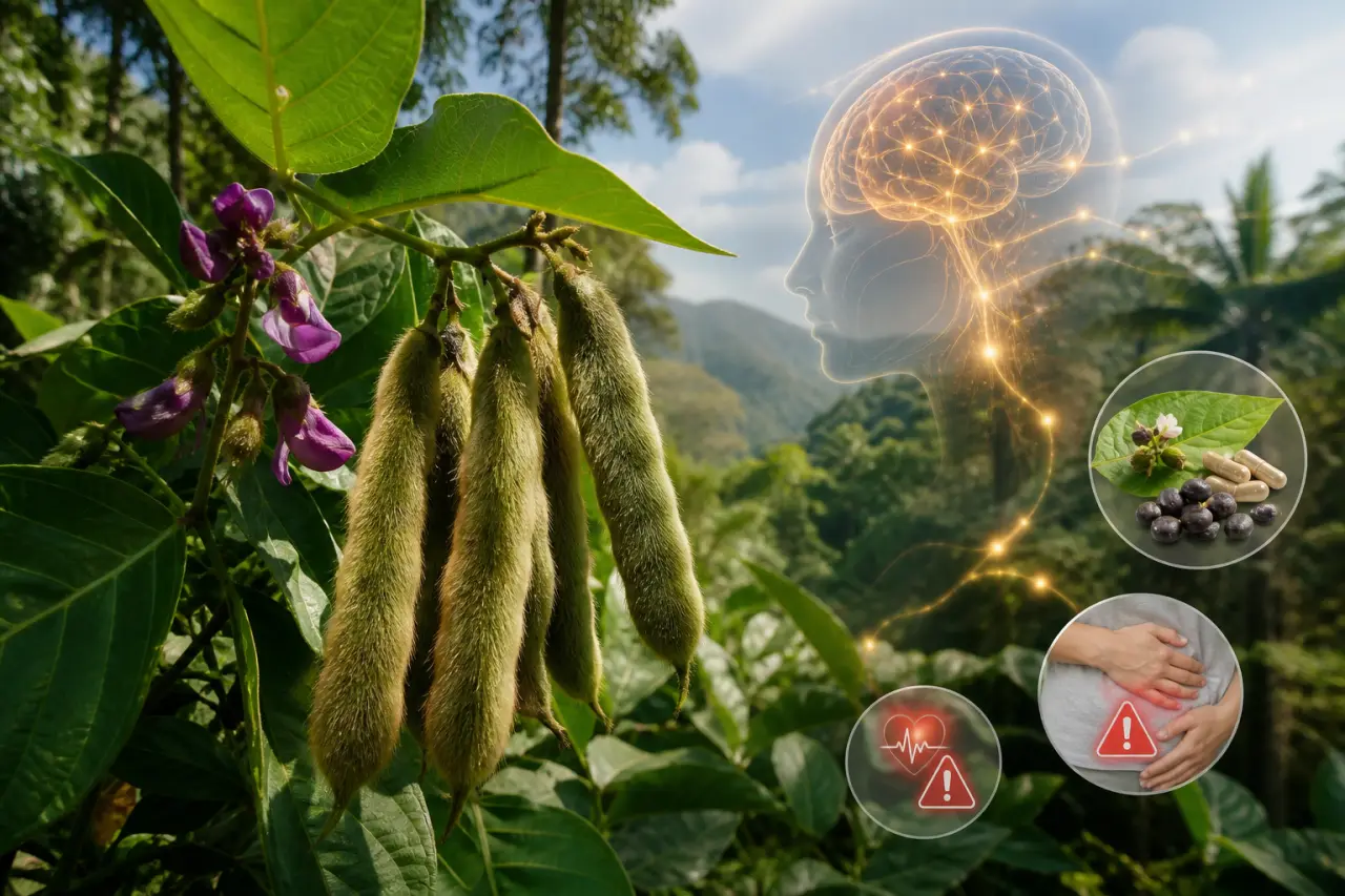 Mucuna pruriens, la plante la plus directe pour la dopamine naturelle et les précautions à connaître