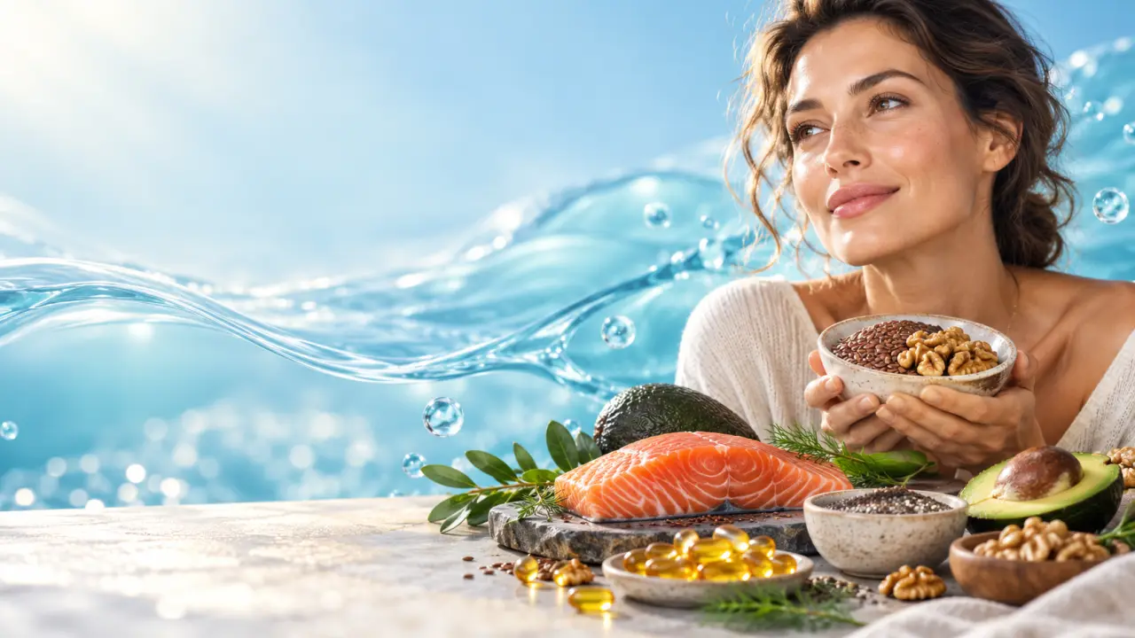 Oméga-3 pour la peau : soutenir l’hydratation sans promettre un traitement