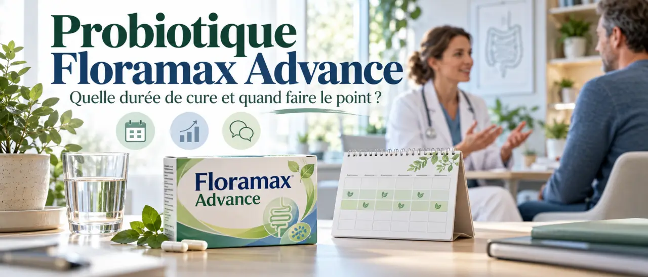 Probiotique Floramax Advance : quelle durée de cure et quand faire le point ?